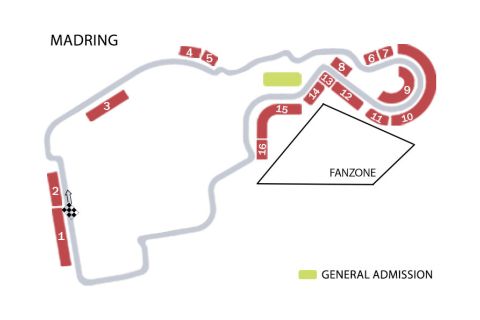 Grand Prix Spanje Madrid